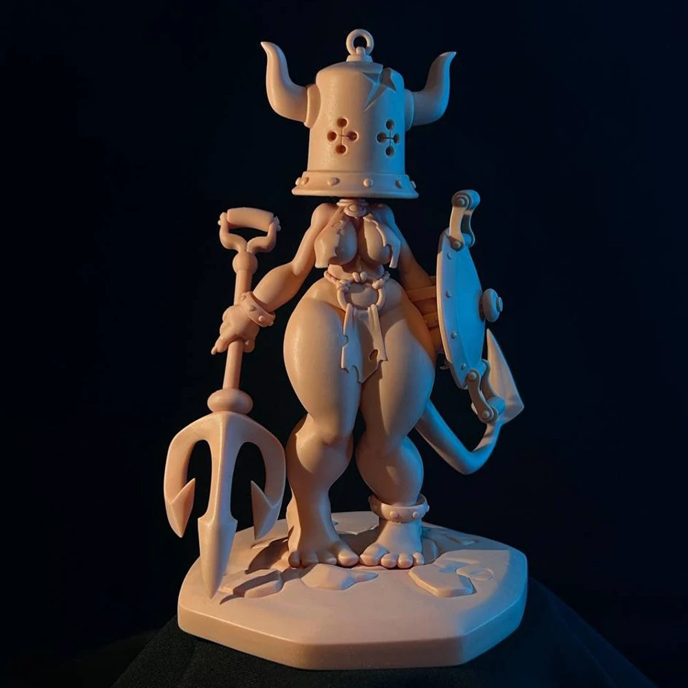 Belle Lava – figurine en résine pour fille, jouet artisanal, Statue de réduction Miniature non assemblée, Kits non peints, 1/24