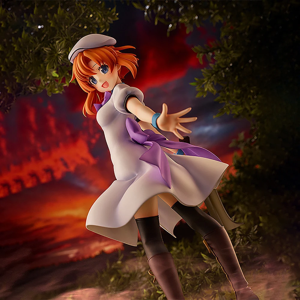 100% Original en Stock Good Smile Company, Miyuki Higurashi No Naku Koro Ni Gou Ryuuguu Rena figurine d'anime modèle d'action