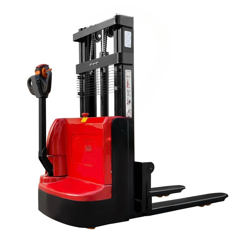 

All-electric forklift, semi-automatic electro-hydraulic counterweight forward stack height, lift forklift