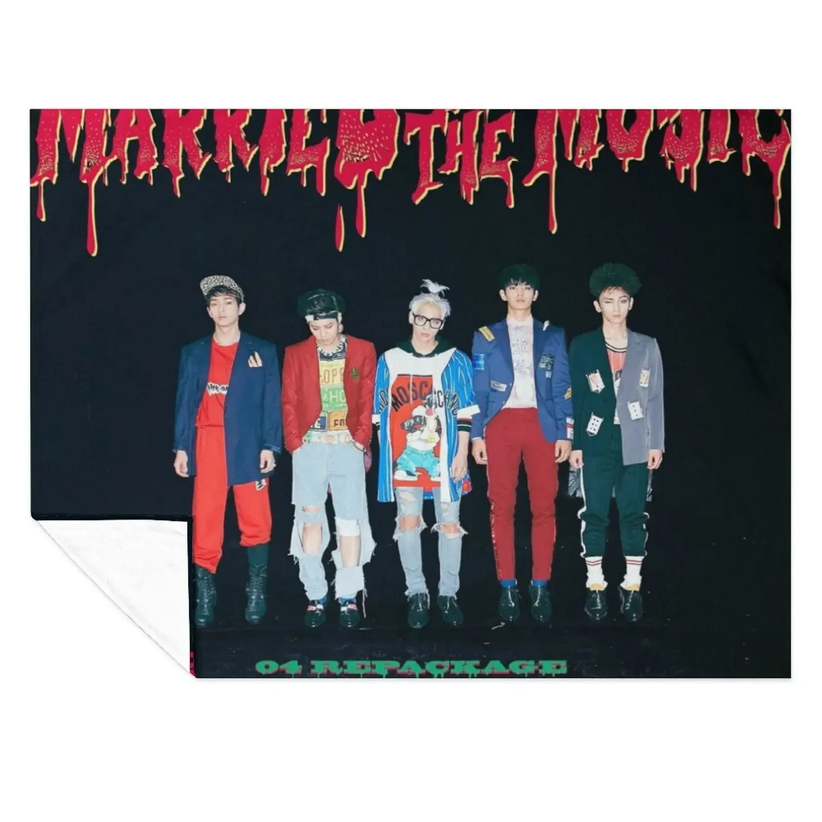 

SHINee MARRIED TO THE MUSIC Throw Blanket decorative Kid'S warm winter Fashion Sofas Blankets