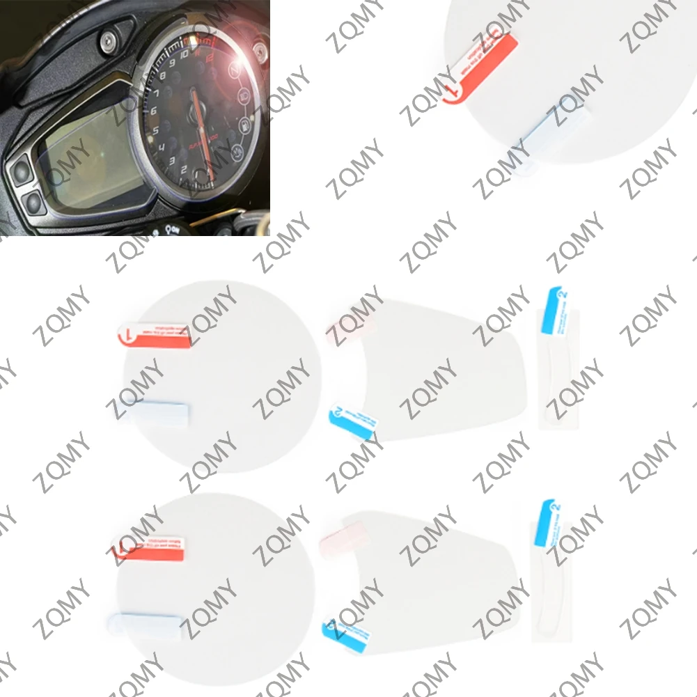 2pcs Motorcycle Speedometer Scratch Protection Film Screen Protector  For DAYTONA 675 11-20  SPEED TRIPLE 11-16