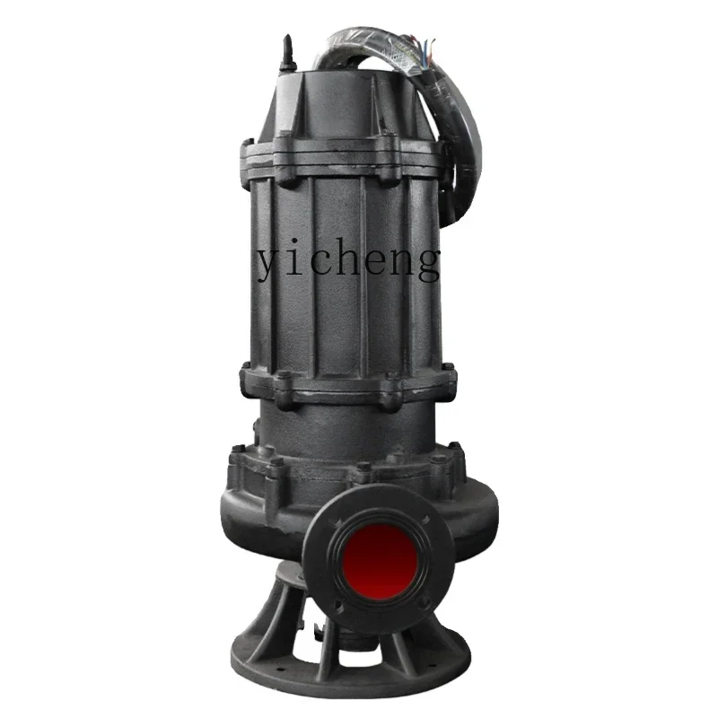 

non-clogging submersible sewage pump 100wq60-10-4kw three-phase 380v stainless steel sewage pump