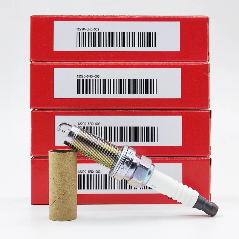 

4/20 шт. 12290-5R0-003 Двухэлектродные иридиевые свечи зажигания для HONDA FIT 1.5L 2015 2016 2017 2018 122905R0003 DILZKAR7C11S 90137