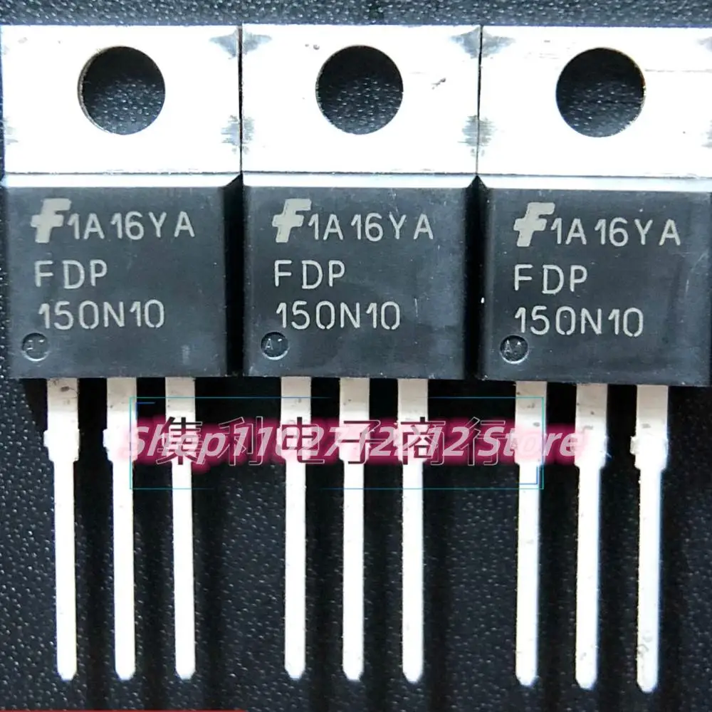 5PCS-10PCS  FDP150N10 FDP150N10A  TO-220 100V 50A MOS Imported NEW Original  Best Quality