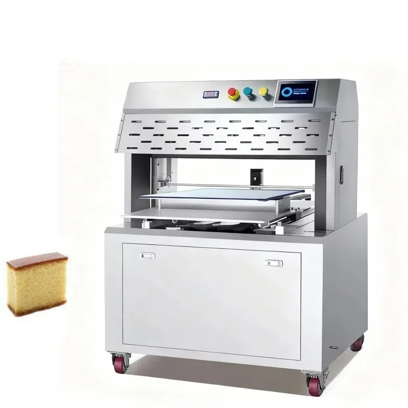 Customized Ultrasonic Food Cutting Machine  Control Commercial Cake Cutter For Mousse Chocolate Dessert Bakery