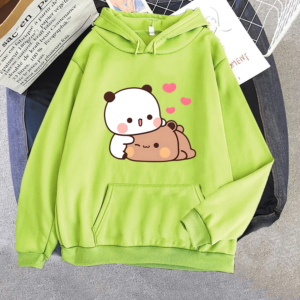 Panda Bear PandaBear Cartoon Print Hoodies Sweatshirt For Girls/Boys Casual Long Sleeve Autumn Pullovers  Women/Men Streetwear