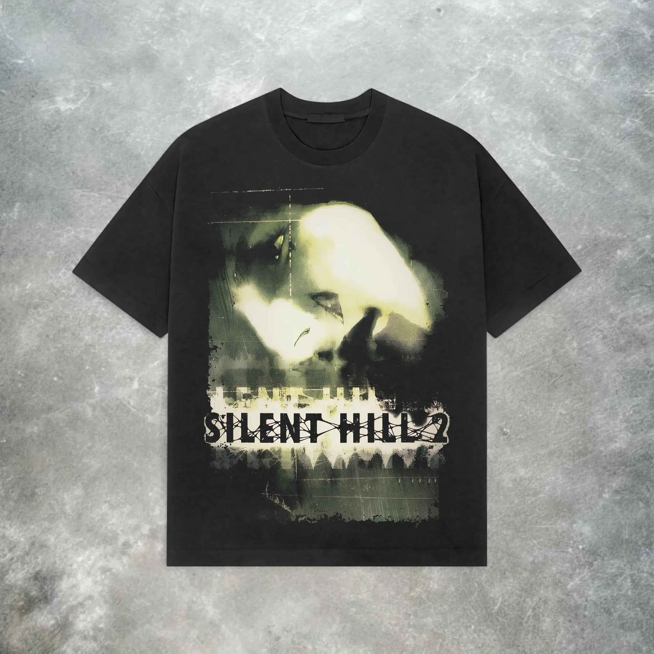 Camiseta de verano Silent Hill 2 para hombre, camiseta informal holgada con gráfico de videojuegos de terror clásico de James Sunderland, ropa de calle de manga corta