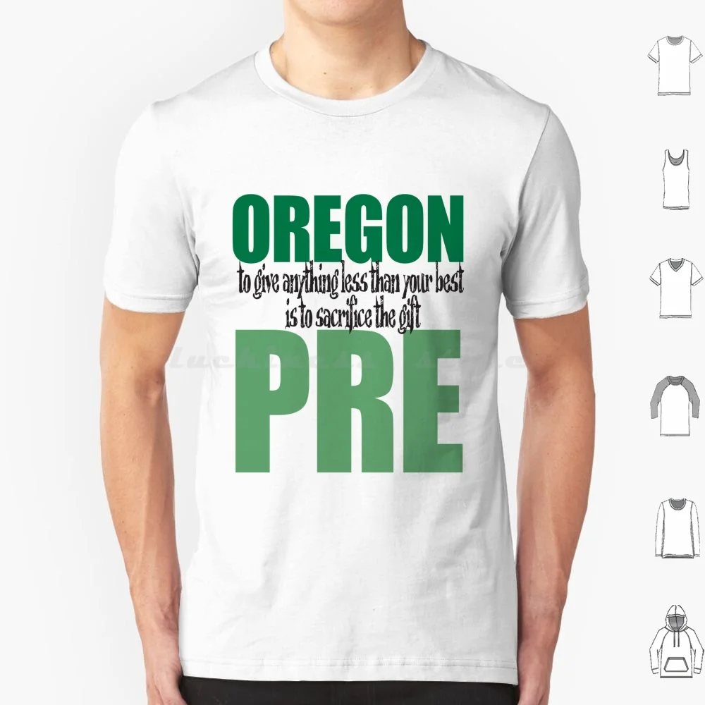 New Pre Shirt T Shirt Cotton Men Women Diy Print Running Pre Oregon Steve Prefontaine