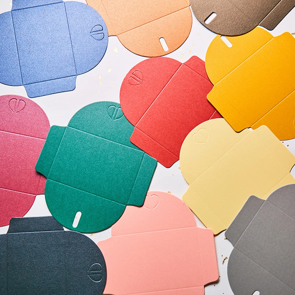 Small Pearl Paper Love Gilt Envelope Color Envelope Wedding Invitation Envelopes