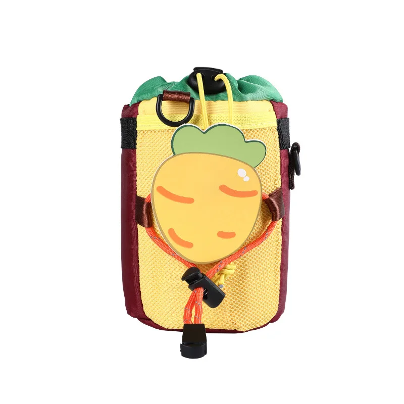 Cycling water bottle carrot bag Front Handlebar Storage Bicycle Bag Bike Basket Electric Vehicle Parts Multi-Use Cup Pouch