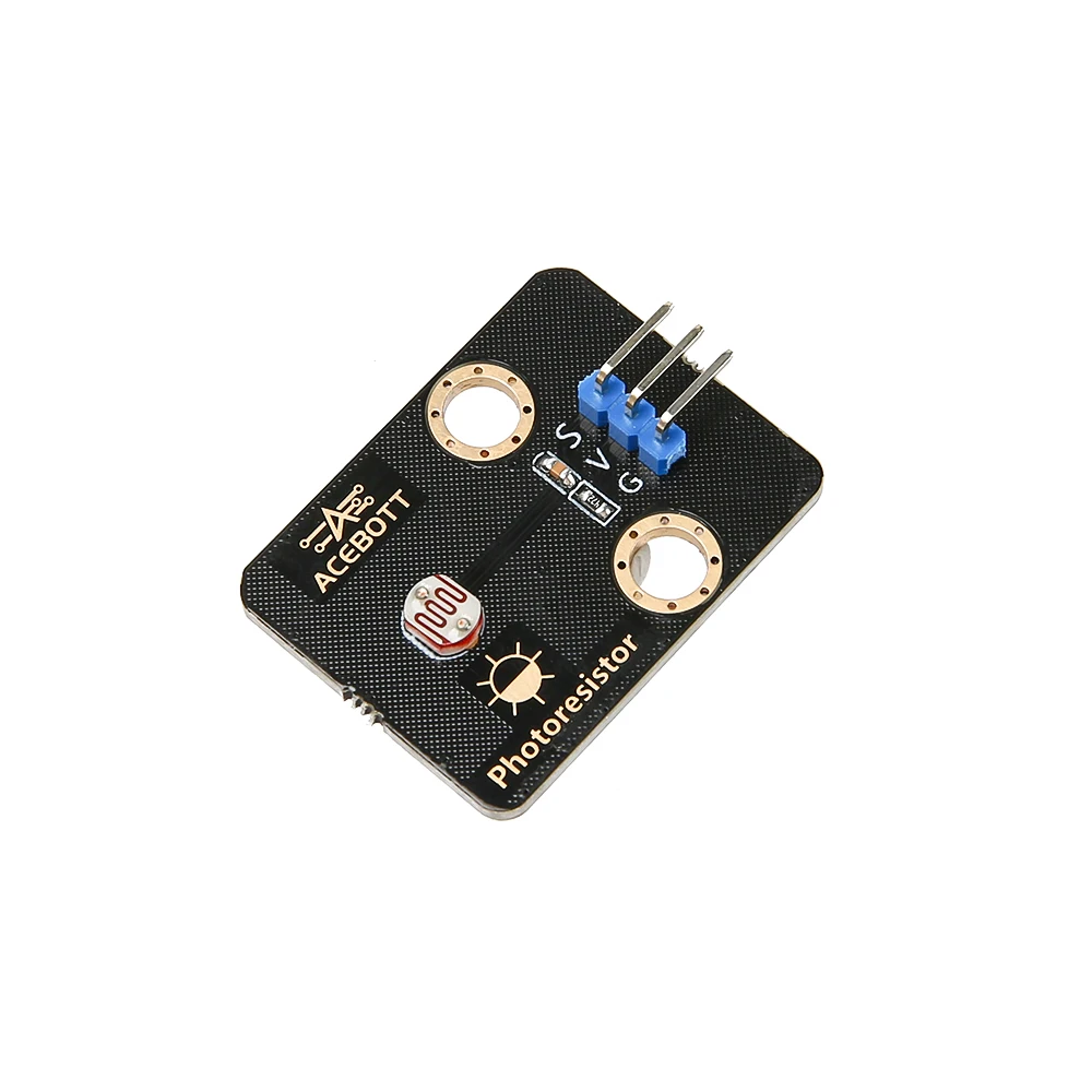 ACEBOTT Photosensitive Sensor Module Light Module Detects Photocell Resistor for Arduino LDR Sensor