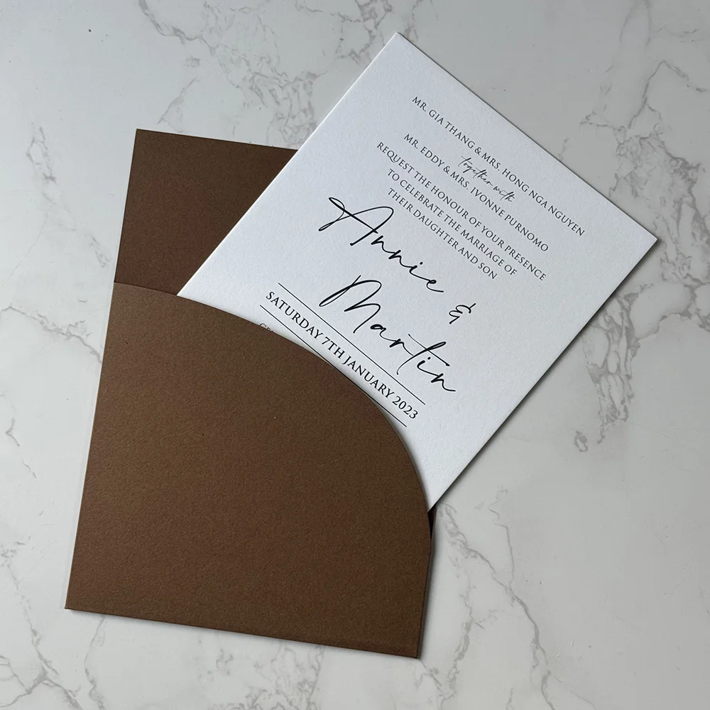 10 قطع من غطاء دعوة الزفاف للجيب، مغلف دعوات بسيطة لعيد الميلاد والخطوبة في عيد الميلاد الخامس عشر، دعوة 5*7 بوصة، يمكنك صنعها بنفسك في