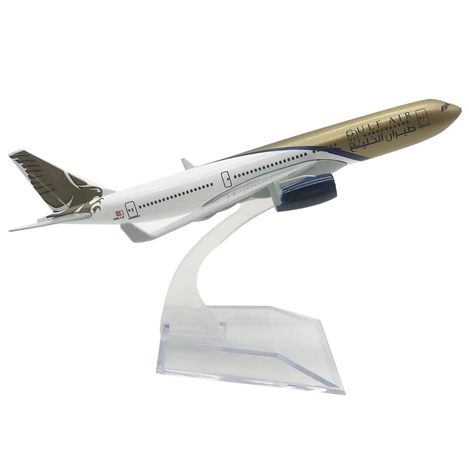 1 قطعة 16 سنتيمتر طول 1/400 مقياس GULF A330 نموذج طائرة دييكاست سبيكة نماذج طائرة اللعب تذكارية لجمع الهدايا