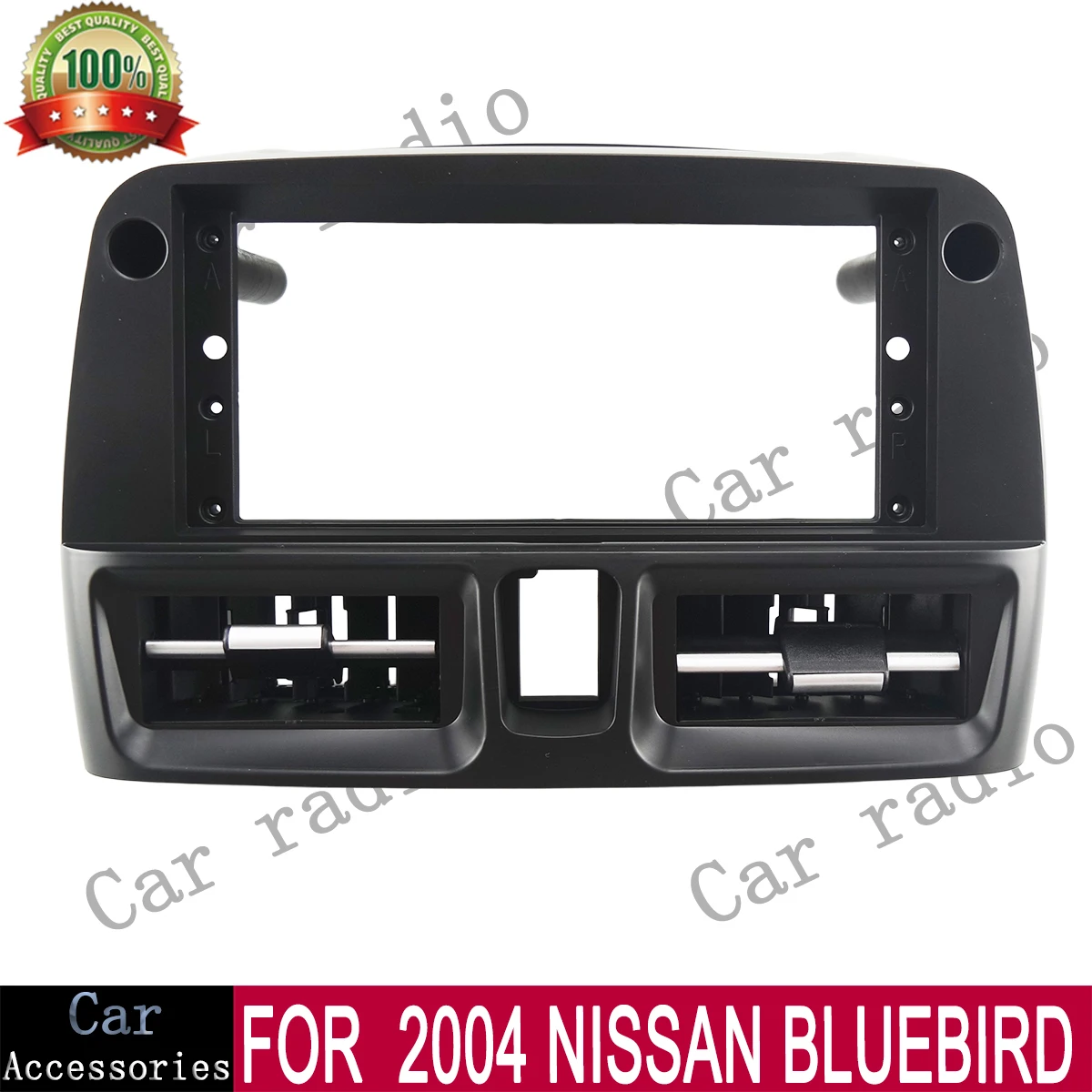 For 2004 NISSAN BLUEBIRD 12.3 Inch Car Radio Android Stereo Frame Player Head Unit Fascia Panel Dash Board Cover