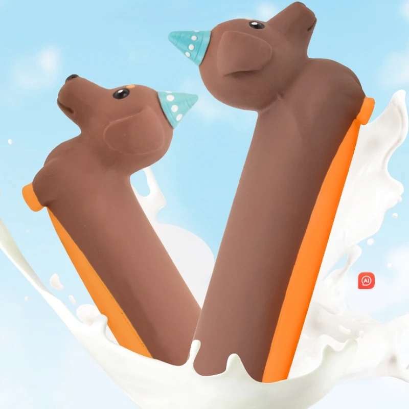 لعبة مضغة الكلب مقلد الألماني صار لدغة مقاومة جرو لعبة التدريب سيليكون تنظيف الأسنان لوازم لعبة الكلب #6