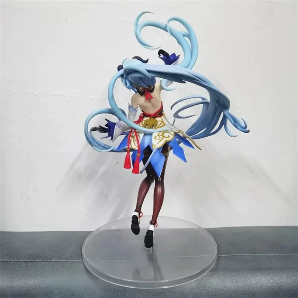 

21 см аниме-игра Genshin Impact Ganyu, милая фигурка девушки, аниме-модель, игрушки, коллекция подарков, экшн-украшения, Plenilune Gaze, ПВХ 1/7