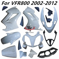 Components ABS Injection Plastic parts For VFR800 2002-2009-2010-2012-2012 VFR 800 02-12 Motorcycle Unpainted Bodywork Fairing