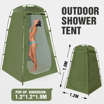 Westtune Portable Privacy Shower Tent 2