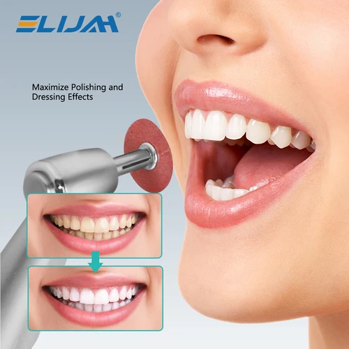 Imagen 2 del producto SYJH 80 unids/caja discos de acabado y pulido Dental varilla de sujeción Soflex disco flexible vástago RA Material de blanqueamiento Dental dentista