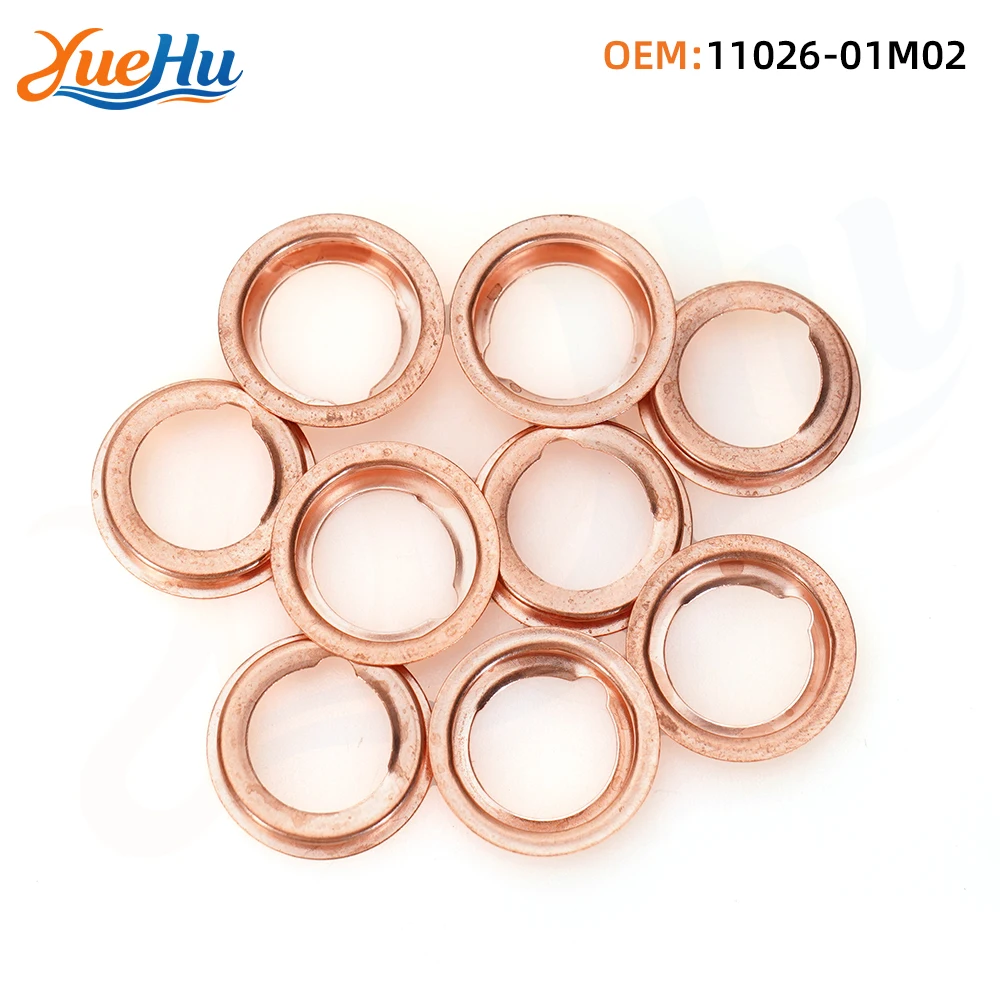 YUEHU 20PCS M12 Oil Drain Plug Washer Gasket 1102601M02 | Fits Nissan D40 Micra, Navara & Infiniti