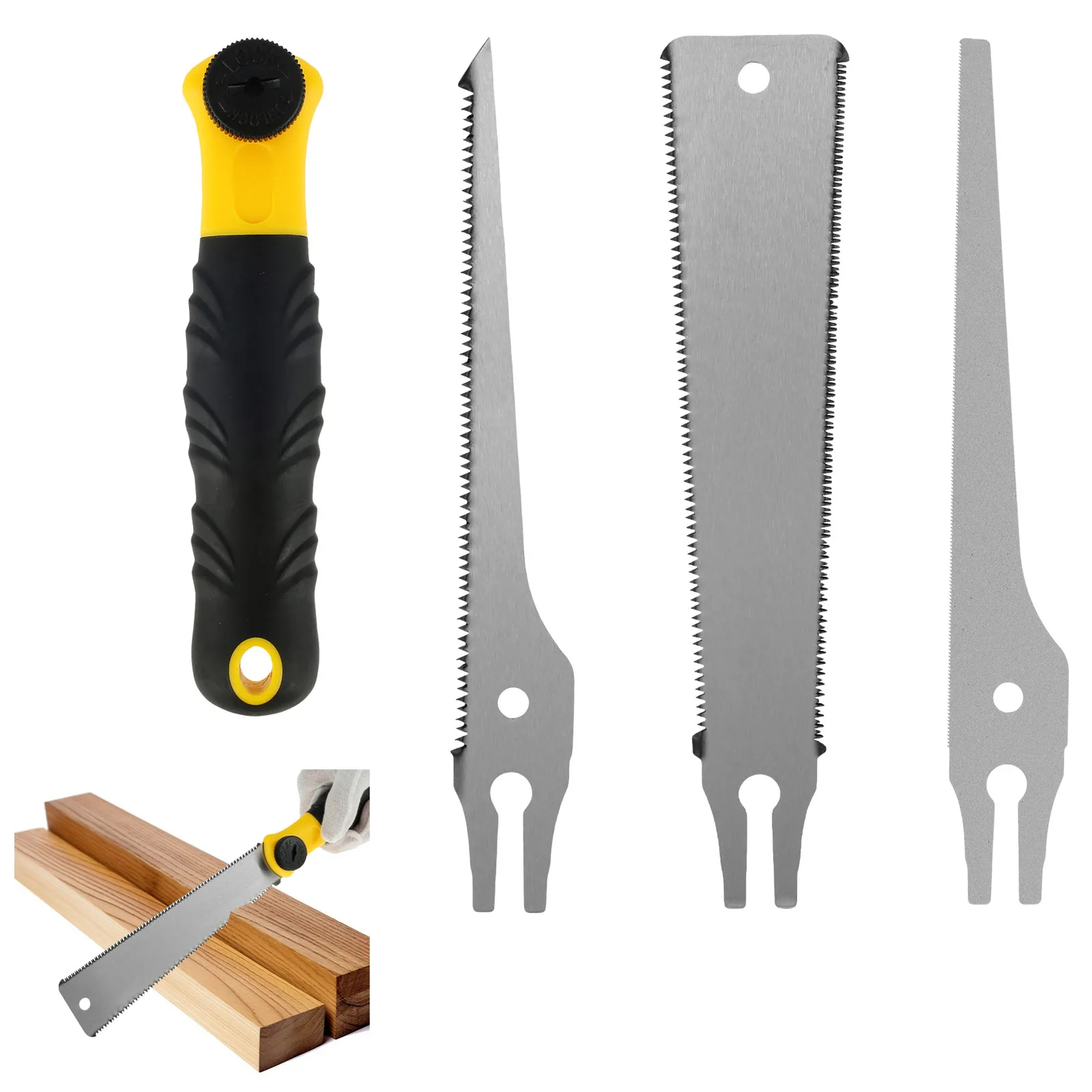 

Японская ручная пила, острая пила из высокоуглеродистой стали, эргономичная Нескользящая пила для утопленной резки, инструмент для резки, для деревообработки