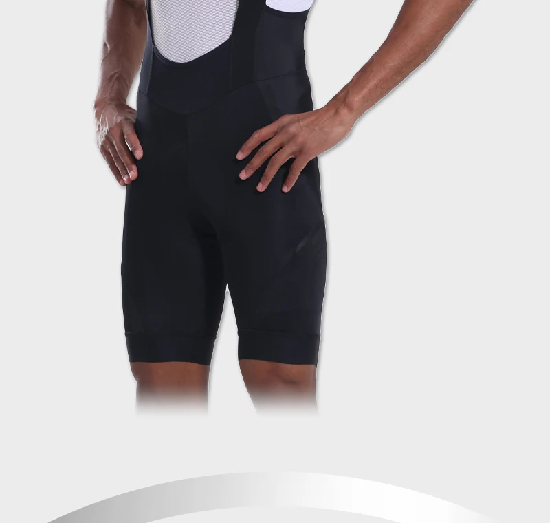 YKYWBIKE Herren-Radtrikot-Shorts aus Carvico-Gewebe mit 7-Stunden-Sitzpolsterung für Rennradfahrer – Detail 7