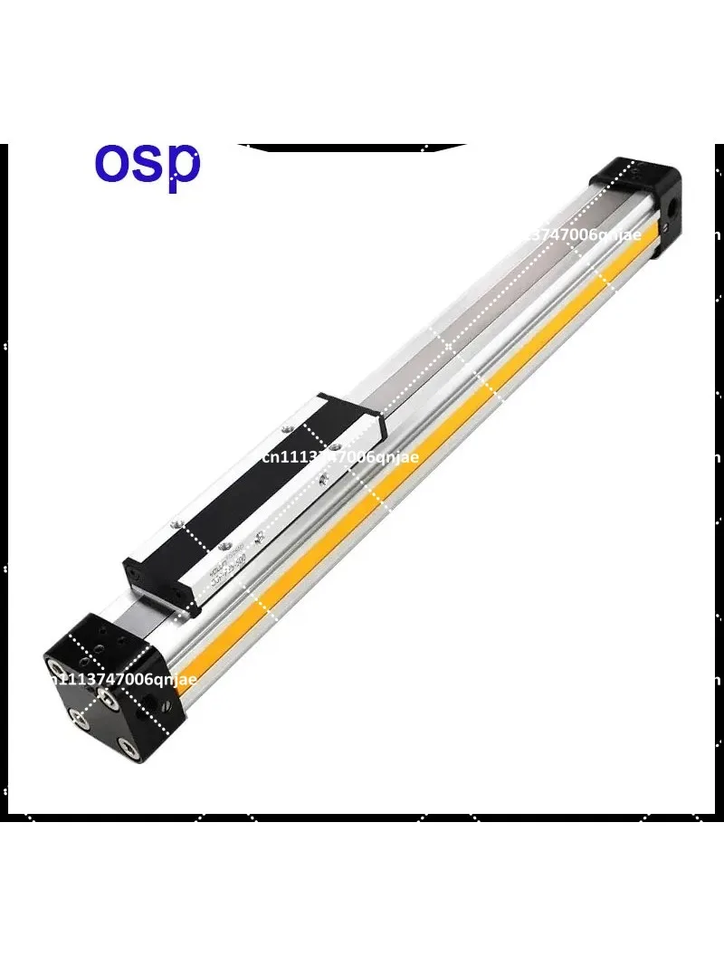 Pneumatic Air Cylinder Bore 16-63mm Mechanically Jointed Double Acting Rodless High Thrust