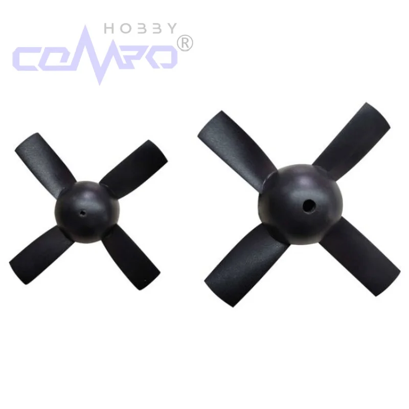 2 Stuks Rc Vliegtuig Model Accessoires 65 Mm 89 Mm 4 Blad Ducted Fan Blades Geen Inclusief Luchtkanaal voor Rc Model Accessoires