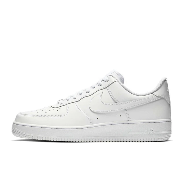 Nike Air Force 1 07 Men Woman Skateboarding Shoes Classics Black White Genuine leather Non slip Comfortable Af1 Running Sneakers AliExpress 201768104