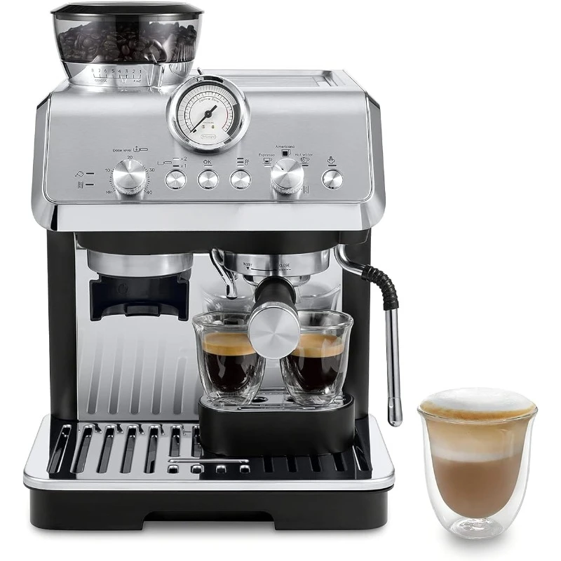 

Specialista Espresso Machine with Grinder, Milk Frother, 1450W, Barista Kit - Bean to Cup Coffee & Cappuccino Maker