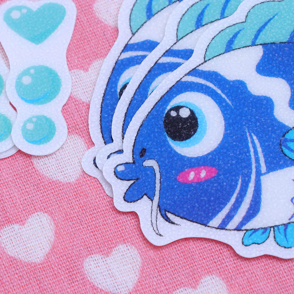 

6Pcs Colorful Fish Anti-Slip Decals for Bathroom Bathtub Shower Surfaces Non-Slip Stickers for Home Safety Anti Stickers