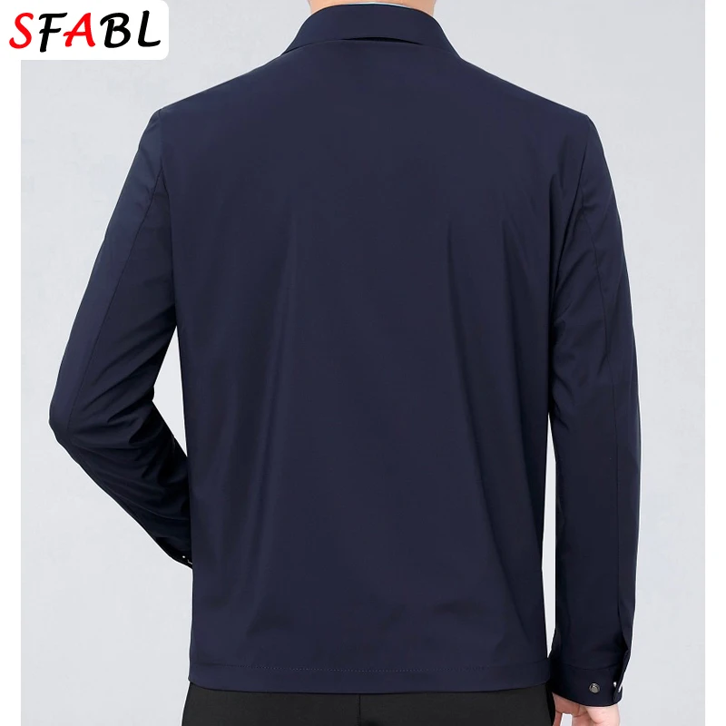 جاكيت رجالي غير رسمي مبطن ، باركا سميك ، سترة عمل ، مكتب كلاسيكي ، ملابس خروج اجتماعية ، معاطف دافئة ، خريف ، شتاء ، جديد #4