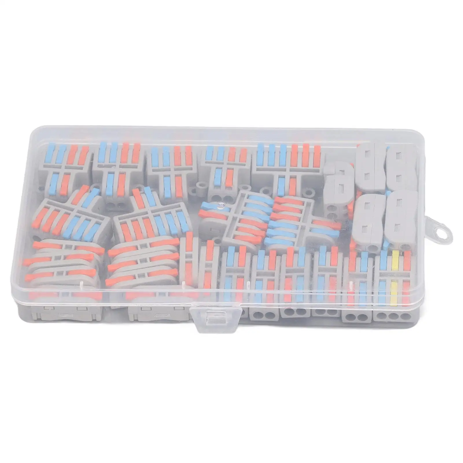 

Разъем для сращивания проводов, 5 типов, высокая проводимость, прочный, 32 А, 250 В, совместимый с проводами от 28 до 12 AWG для надежного подключения