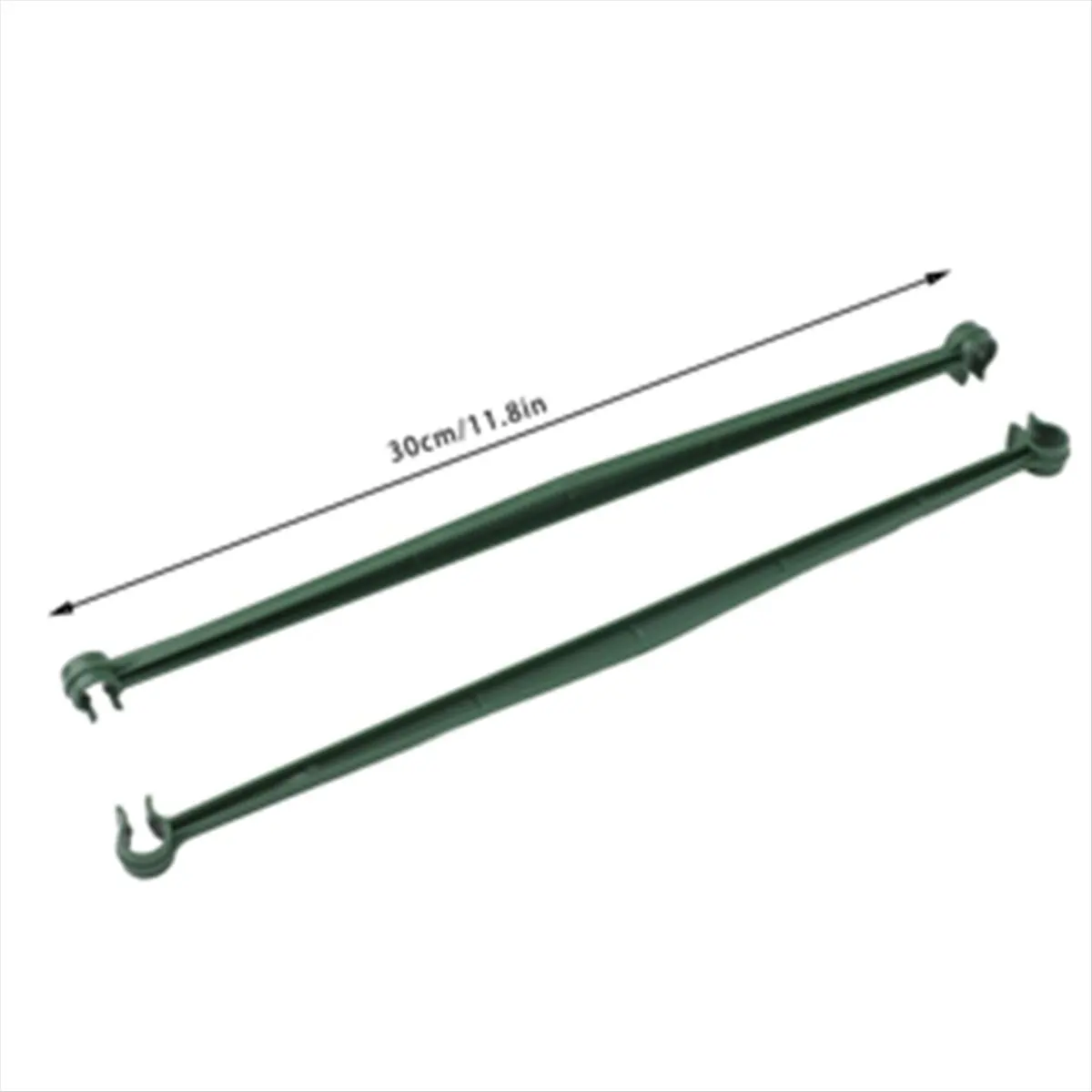 (ABAB) 36PCS Stake Arms for Tomato Cage 11.8 Inch Plastic Expandable Plant Supports Trellis Connectors for Climbing Plants