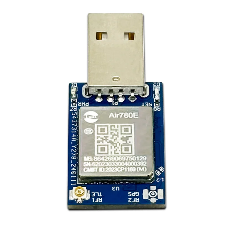

A33T-2X Full Netcom Module Luat Air780e 4G Module USB Internet Access Multi-Functional Convenient Portable Module