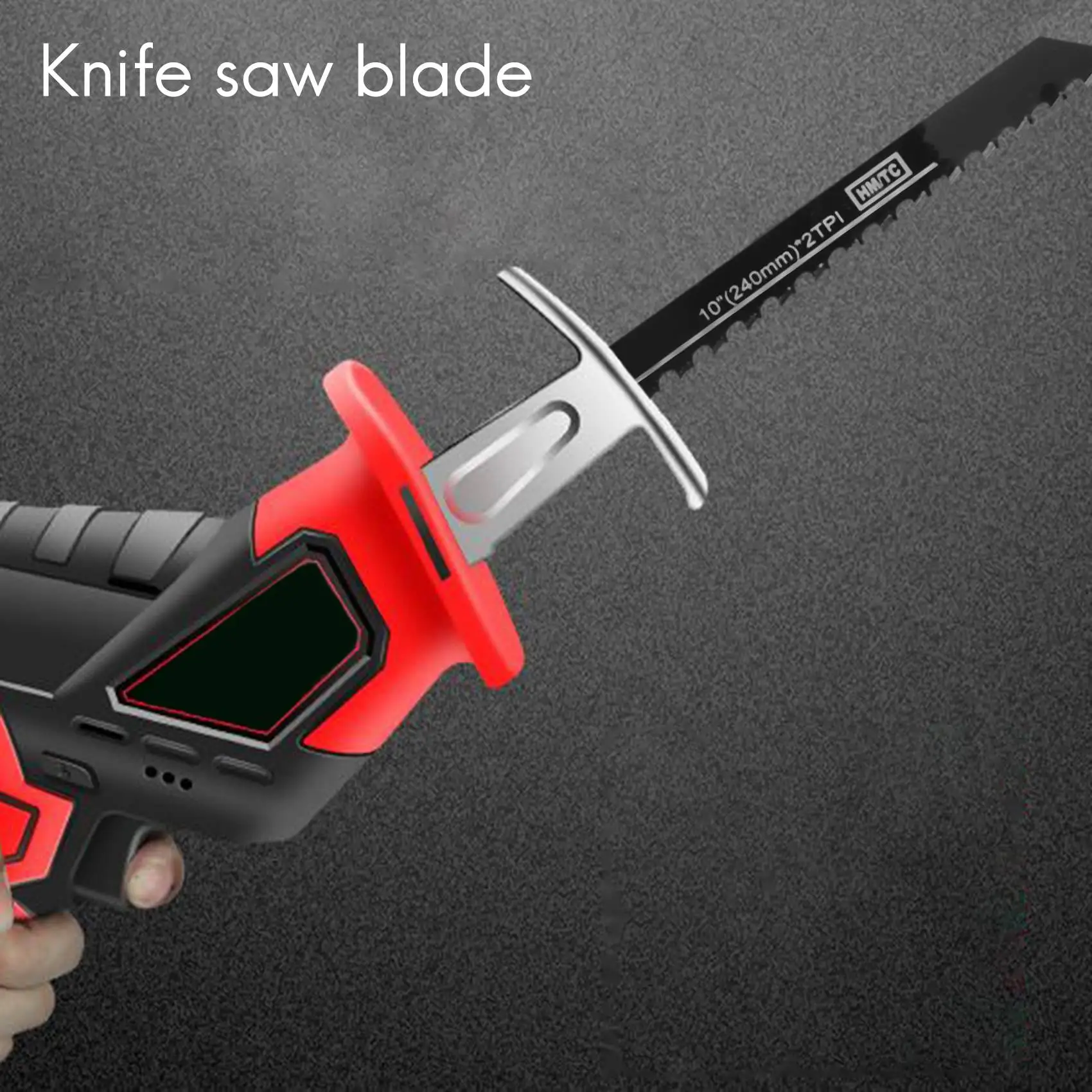 3Pcs Reciprocating Saw Blade Carbide Tip Cutters for Cutting Concrete Red Brick Stone Masonry Saber Saw