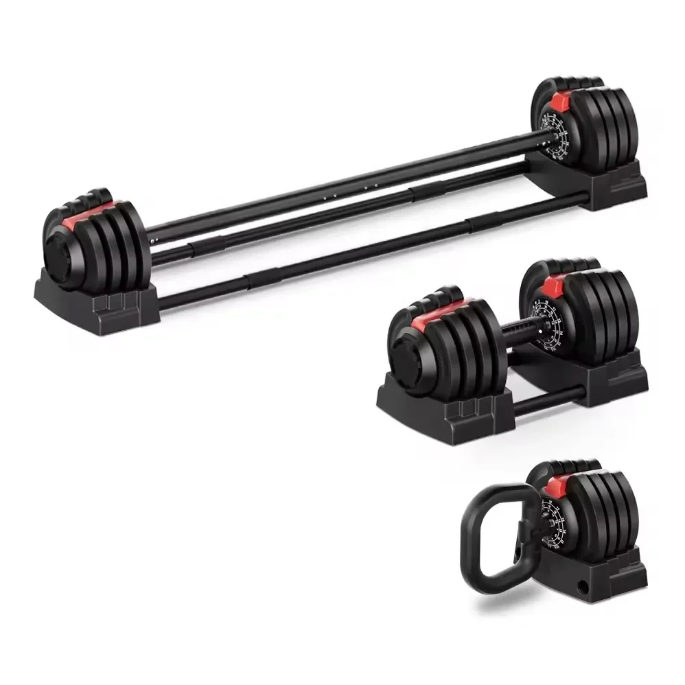 

Best Price Gym Equipment Adjustable Dumbbells Multifunctional Dumbbells Barbells Kettlebell Personalised Set