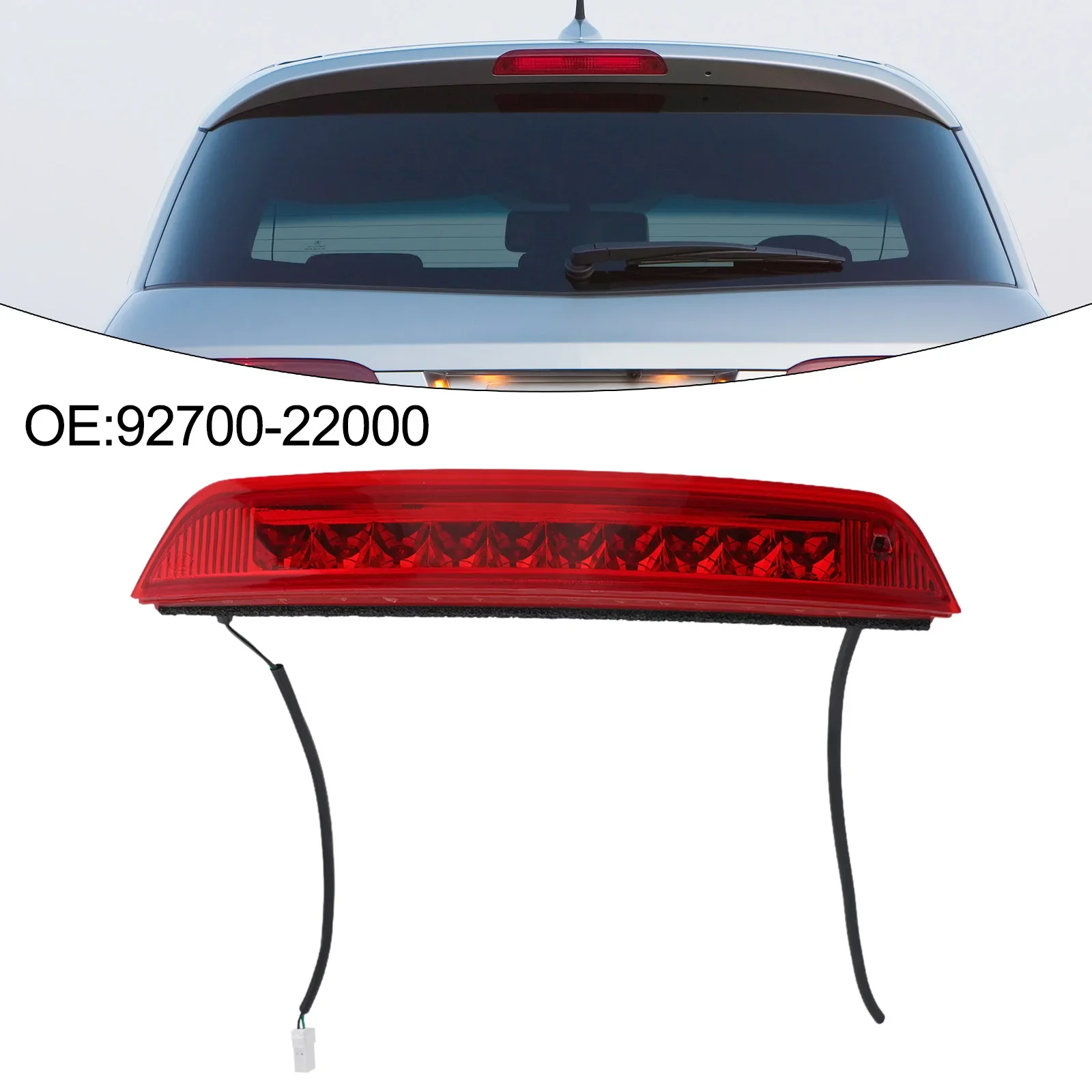 

Car Rear High Level Brake Light Stop Lamp For Hyundai IX35 20010-2017 92700-2Z000 Car High Mounted Brake Light Car Accessories