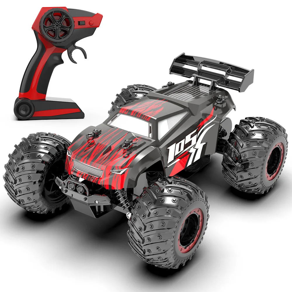 RC Cars,1:18 Scale Remote Control Car Drift 2WD 2.4G Off Road High Speed 15 Km/h Truck LED Headlight Xmas Gifts for Boys  Adults