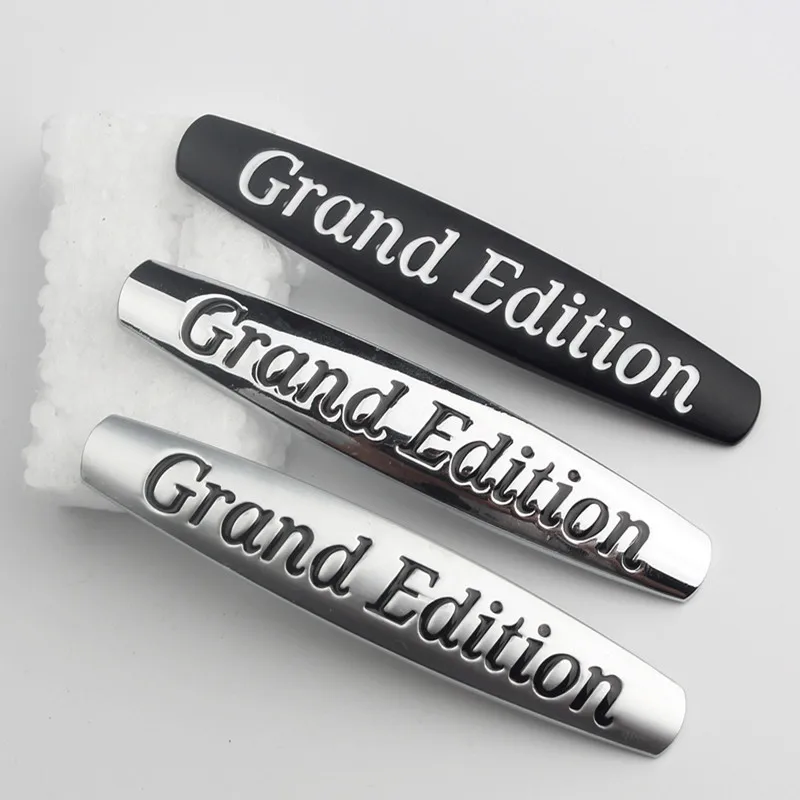 3d Metal Grand Edition Logo Avantgarde Emblem Sticker Car Fender Badge per W211 W205 W210 W447 W204 W213 accessori