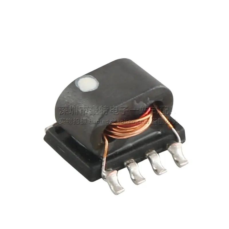 10pcs/imported patch miniature 1:2:2 isolates 6-600MHZ RF signal balun transmission line transformer YB018T-244