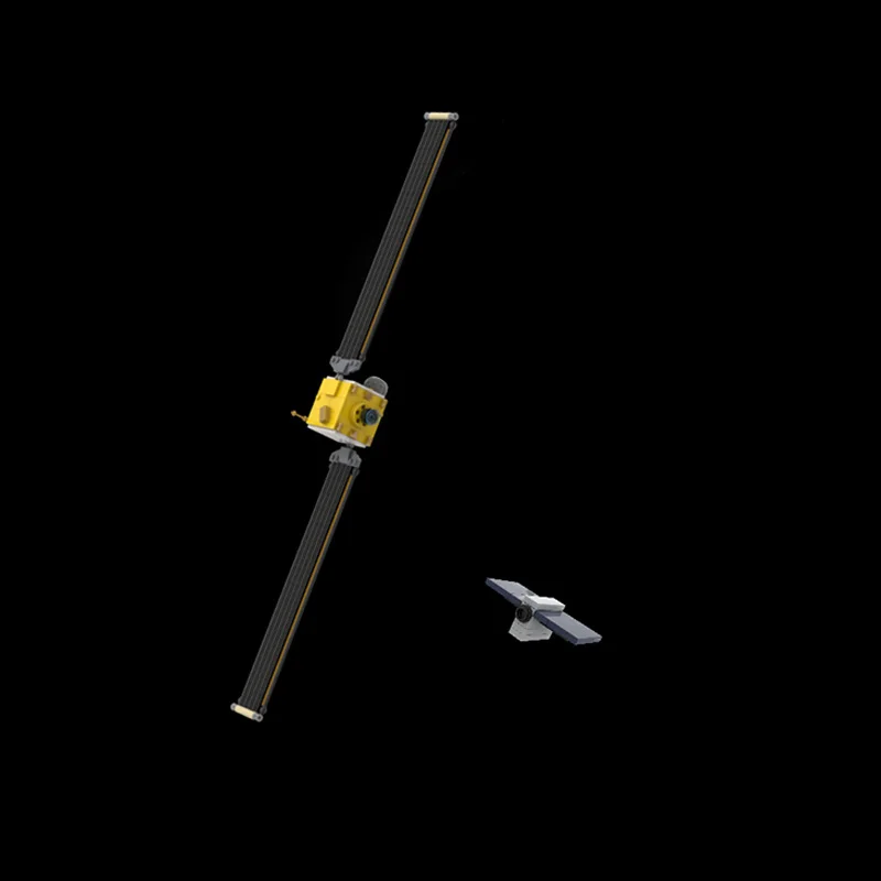 DART Spacecraft And LICEACube Cubesat Model MOC Building Bricks War Equipment Modular Technology Gifts Holiday Children Toy Suit