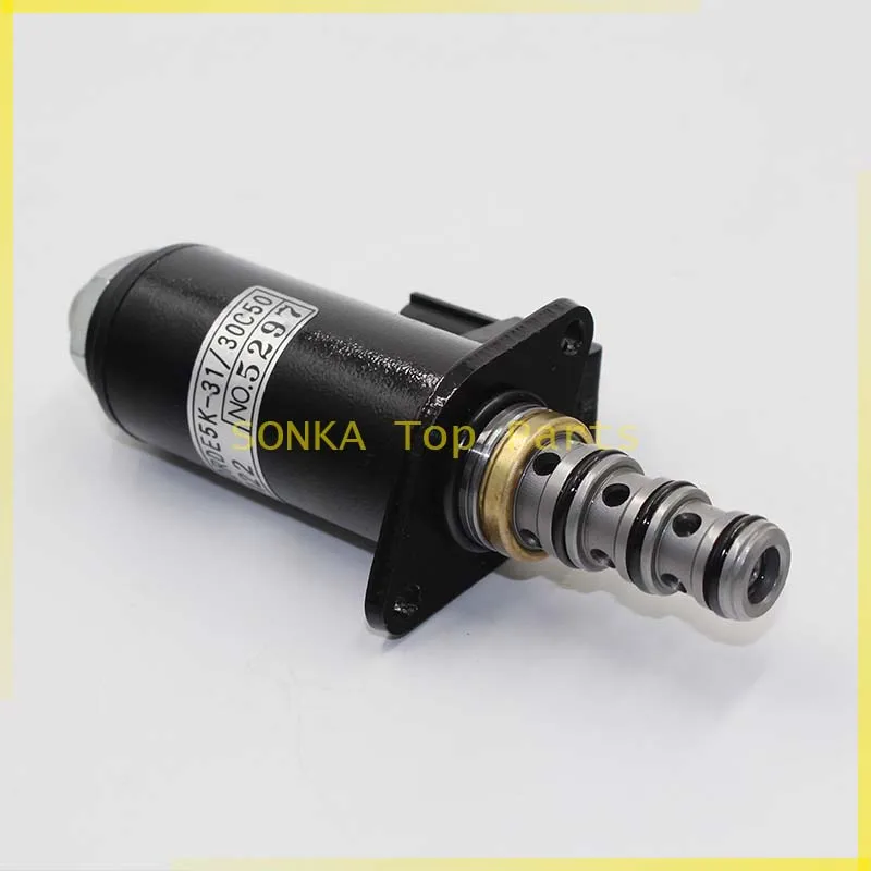 

YN35V00052F1 KDRDE5K-31/30C50-123 HYDRAULIC PUMP SOLENOID VALVE FOR KOBELCO SK170-8 SK210D-8 SK210LC-8 SK215SRLC SK235SR-1E