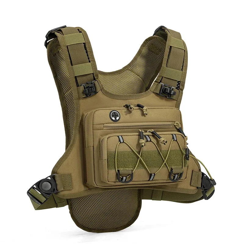 Running Chest Pack Outdoor Sports Vest Backpack For Hiking Race Marathon Bag Men Women Sports Tactical Pouch Camping Backpack