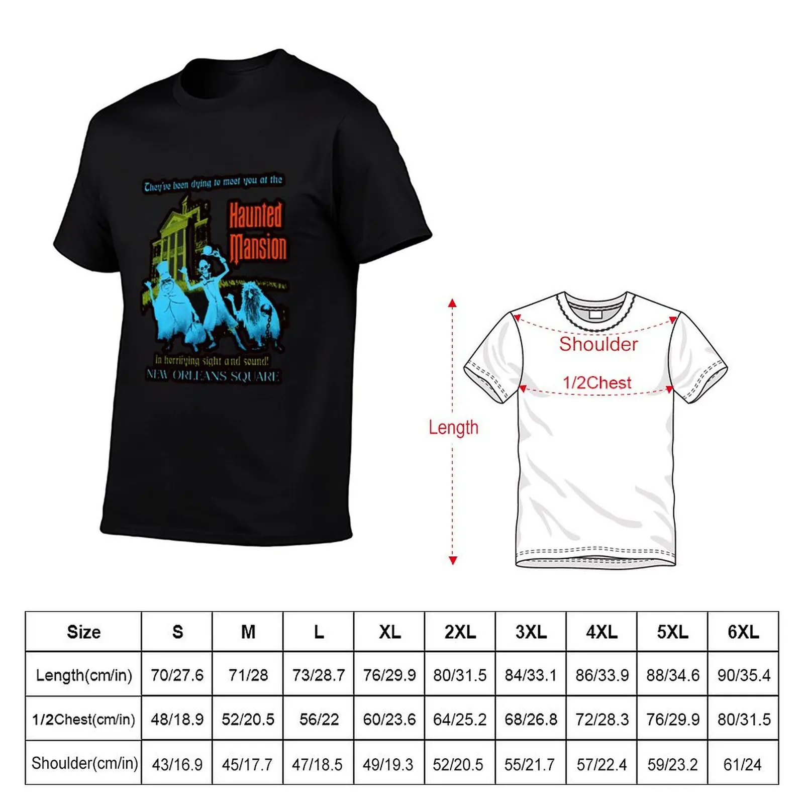 Retro Vintage The Haunted Mansion Hat Box Halloween ShirtCute Graphic Gift T-Shirt Simple Graphic Design T-Shirt