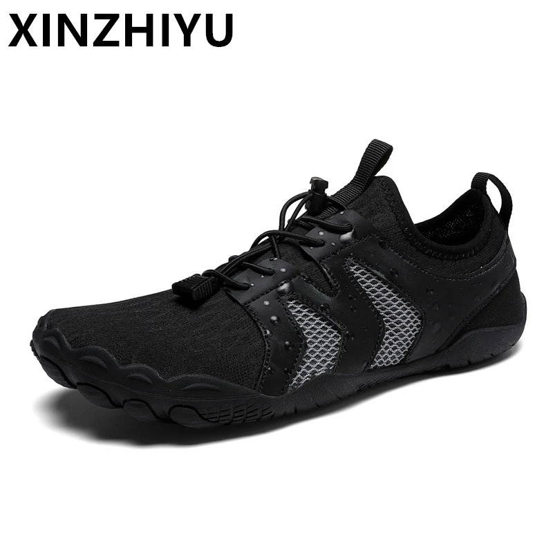 Men Women Water Shoes Upstream Wading Swimming Barefoot Five Fingers Aqua Shoe Beach Seaside Trekking Summer Unisex Sneakers New