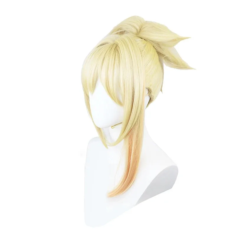 Genshin Impact Yoimiya Косплей Парик Аниме Костюмы на Хэллоуин для женщин Игра