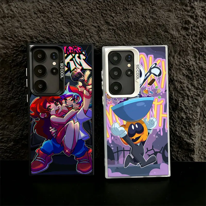 Friday Night Funkin Game Phone Case for Samsung S26 Ultra S25 Edge S24 FE S23 FE S22 Plus Galaxy S21 S20 Cover Back Anti-fall Pa