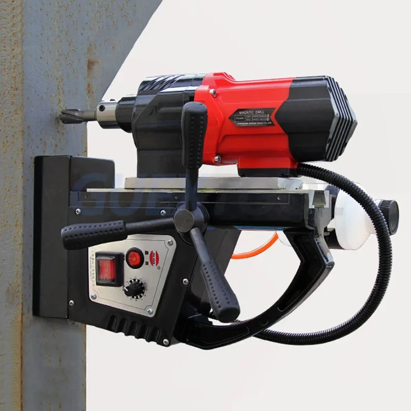 Magnetic Hole Drill Magnetic Drill Attack Machine Adjustable Speed Magnetic Seat Drill Tapping Machine Iron Drilling Machine