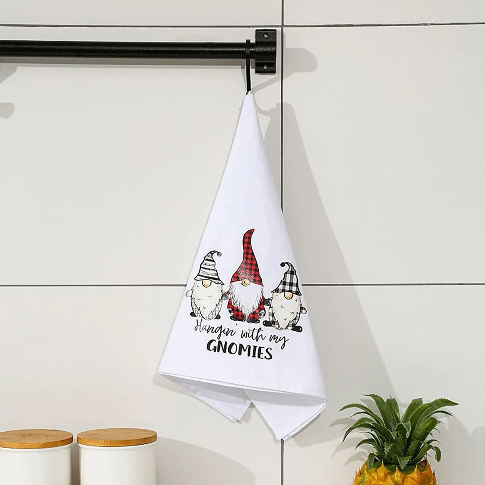 Christmas Towel Dishcloth Household Kitchen Articles Christmas Towel Table Cloth Dish Tows